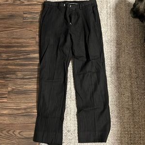 Black Hugo Boss Suit Pants